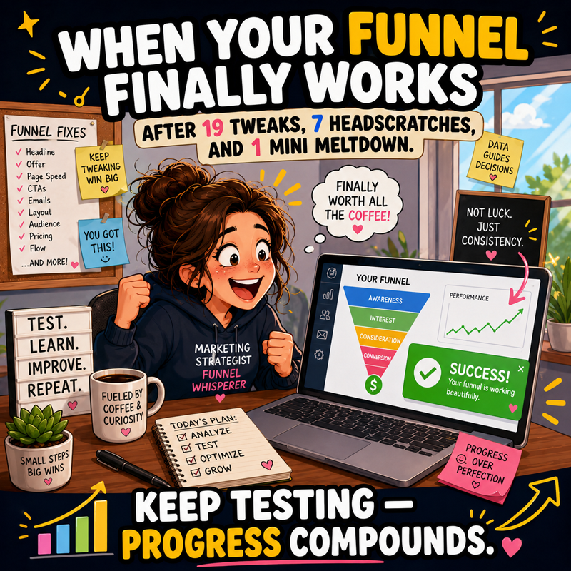 Keep testing!